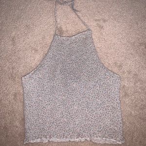 Floral halter tank from american eagle